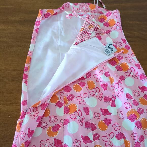 Lilly Pulitzer Ladybug  pink Sundress Dress size 12 NEW no tags - Picture 9 of 11